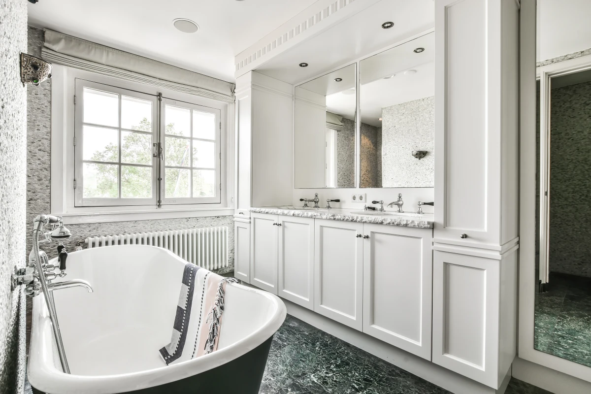 Embellissez votre salle de bain avec des colonnes élégantes à petit prix